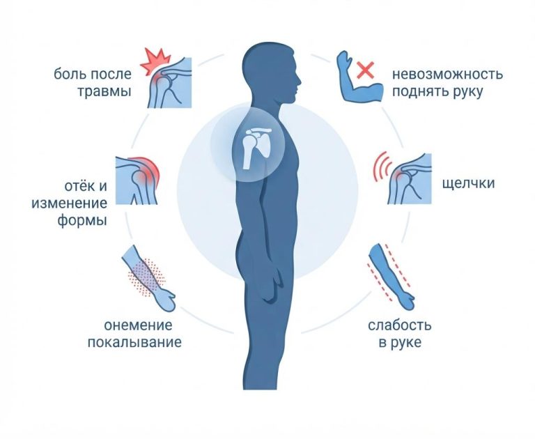 Плечо болит, а рука будто перестала слушаться?